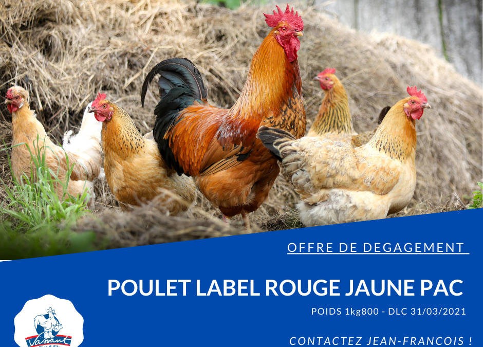 Poulet Label Rouge Jaune PAC